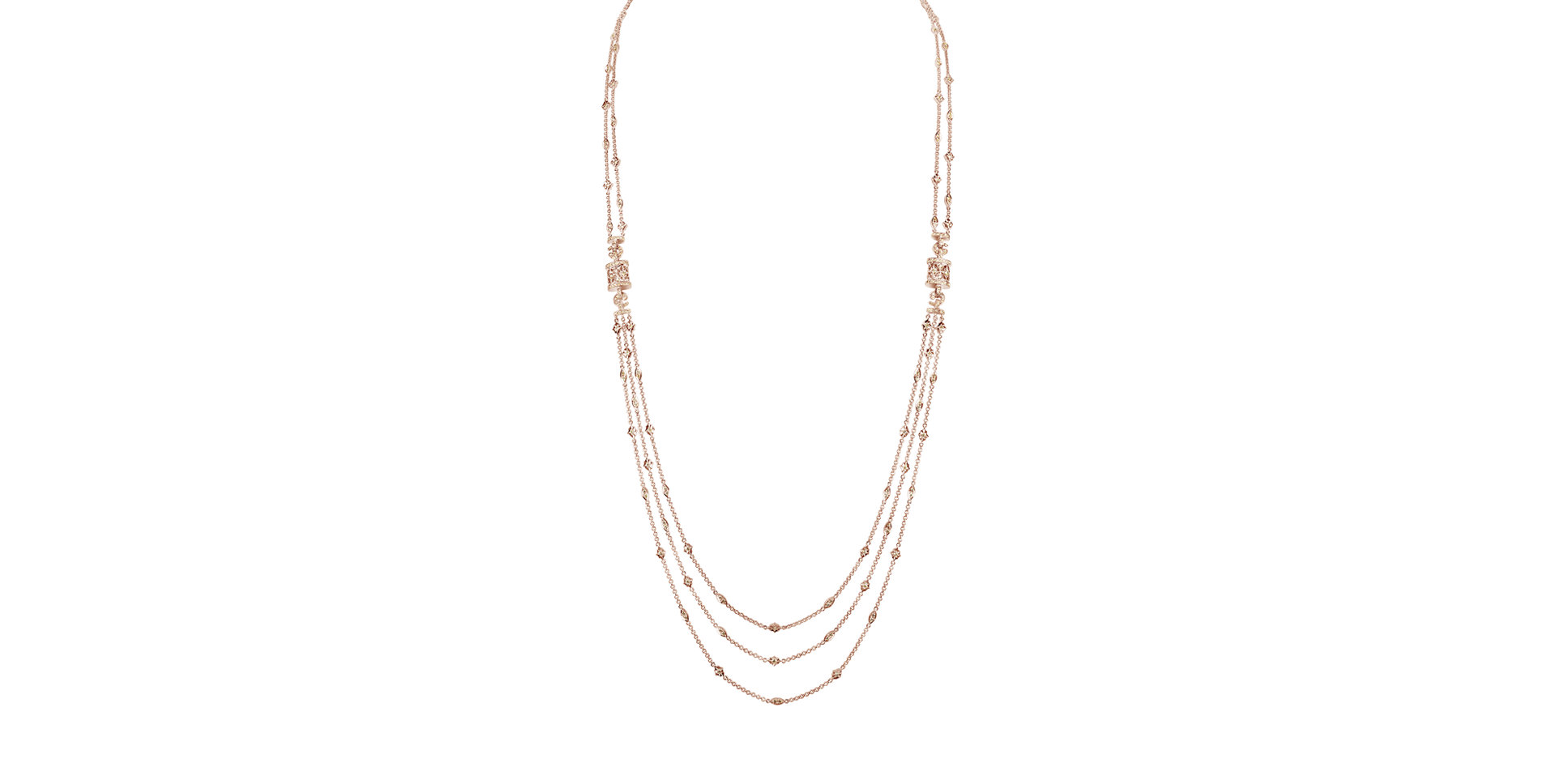 Náhrdelník s hnědými diamanty Venus Essence