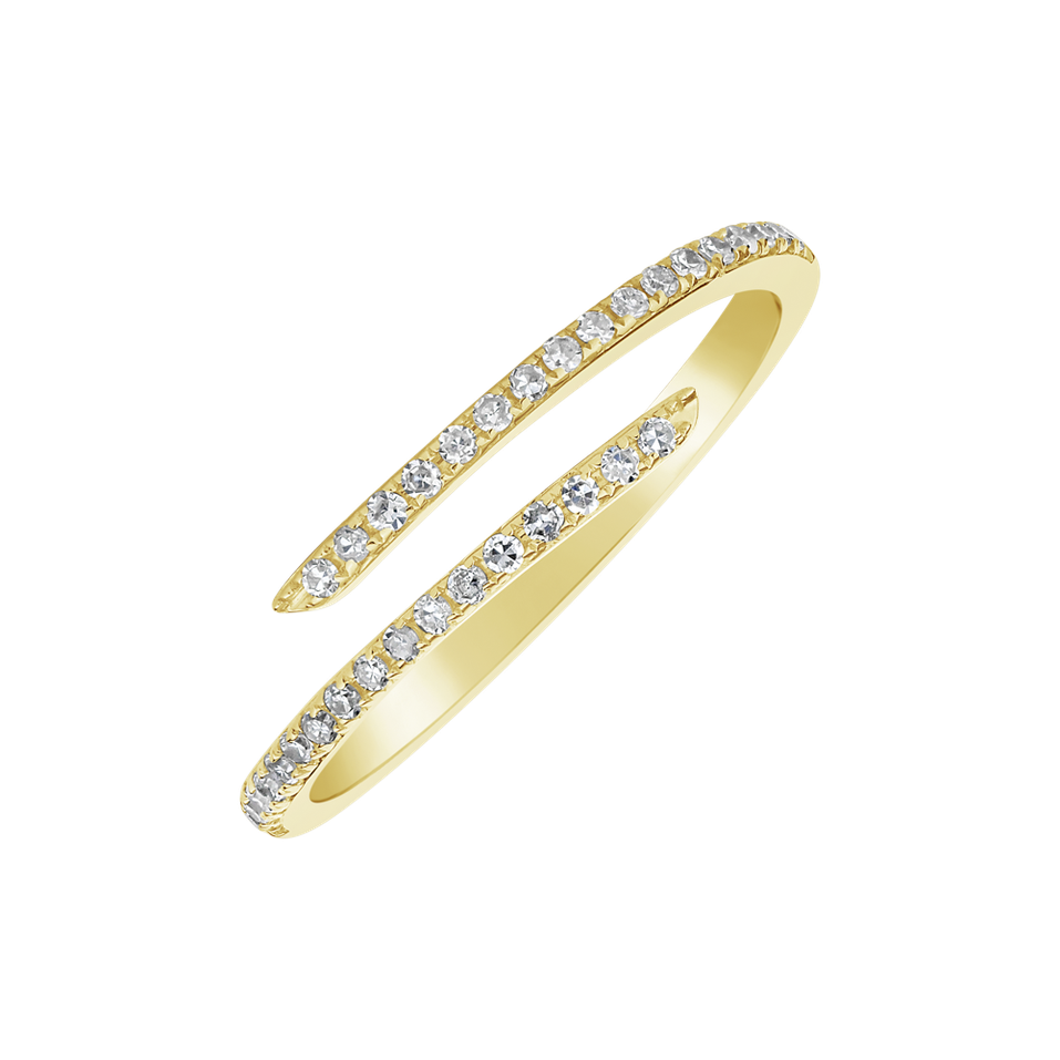 Prsten s diamanty Mystic Temper