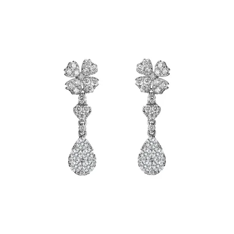 Náušnice s diamanty Versailles Princess