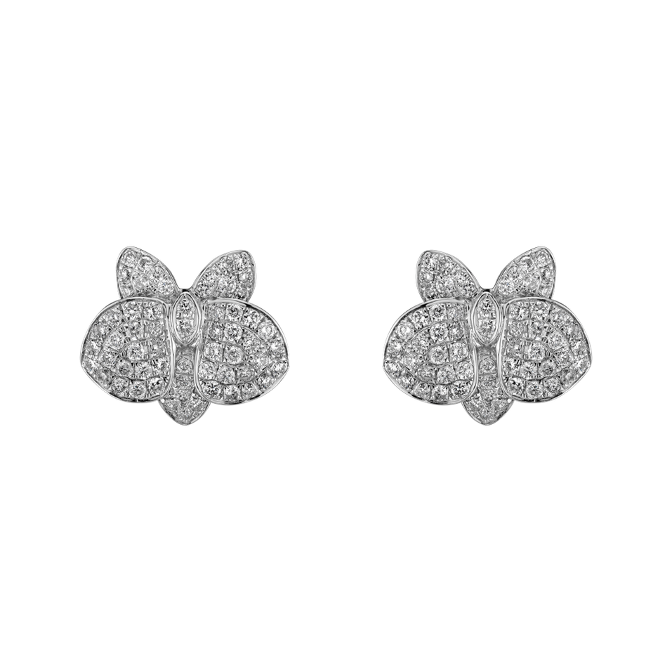 Náušnice s diamanty First Lady