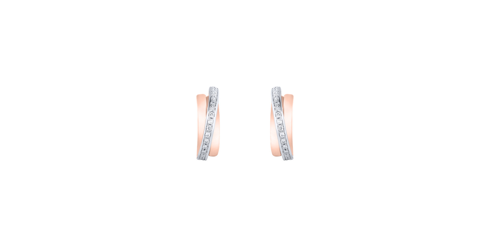 Náušnice s diamanty Dream Wings