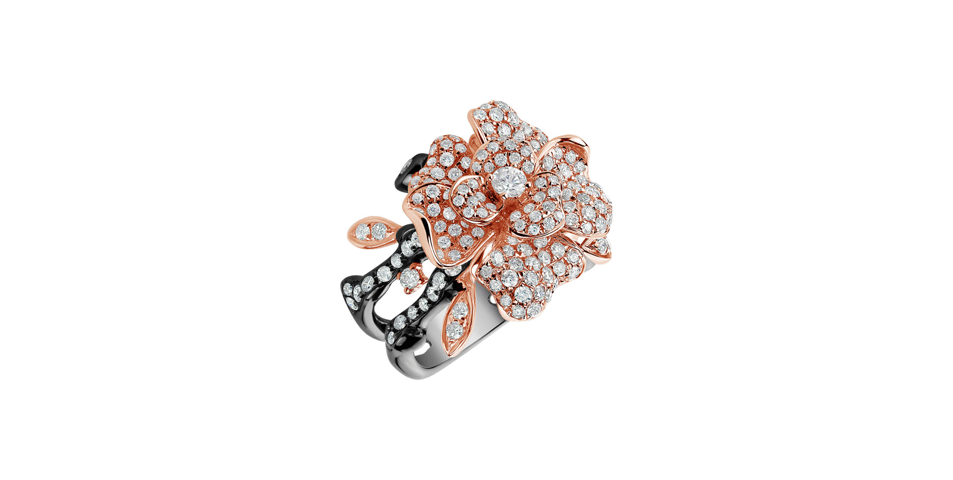 Prsten s diamanty Magnolia Passion