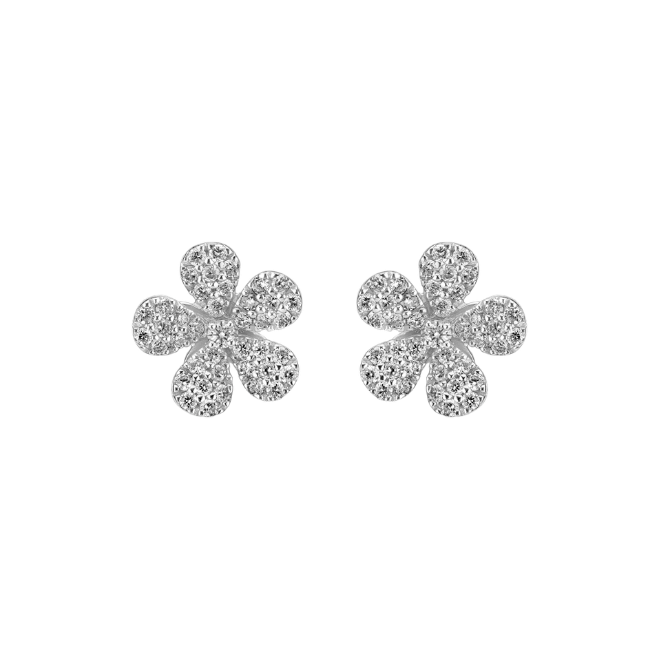 Náušnice s diamanty Miss Daisy