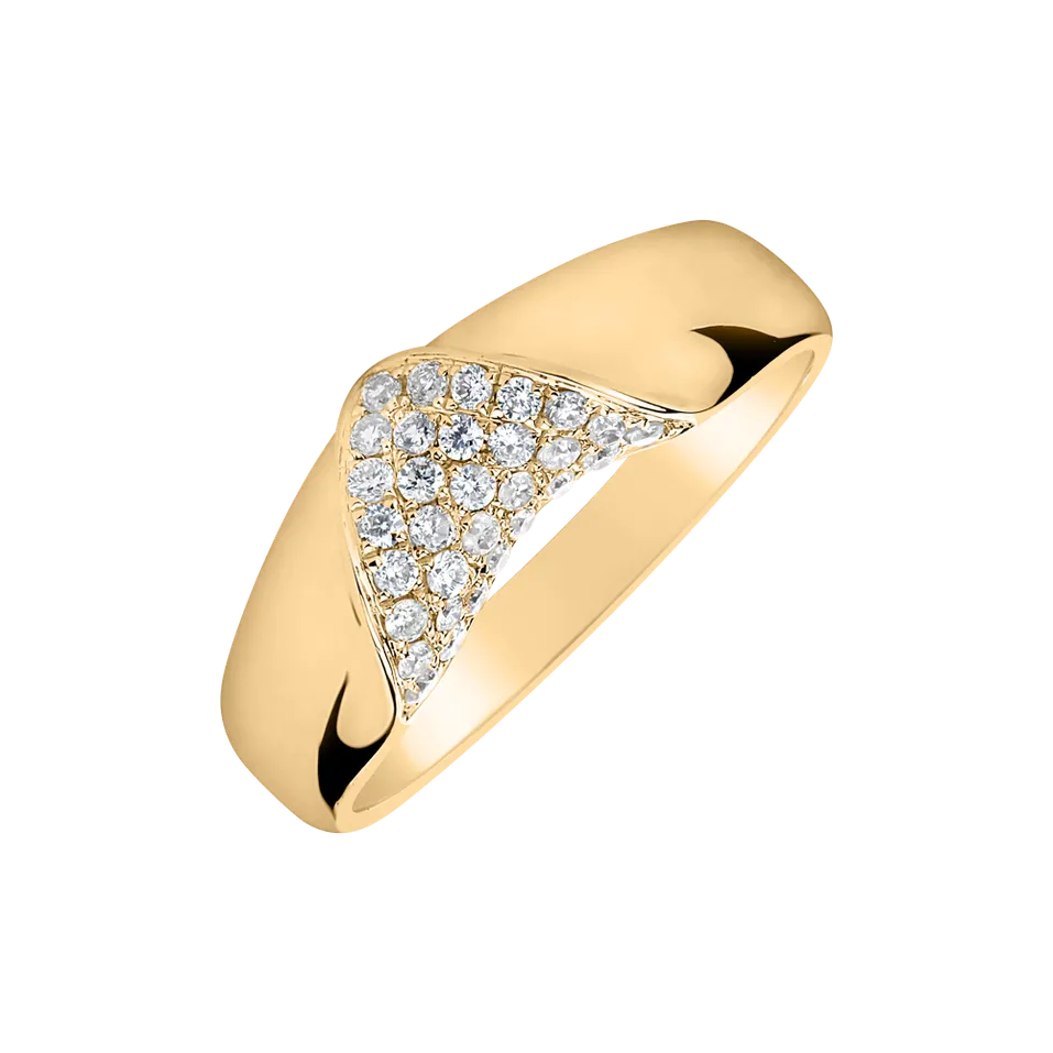Prsten s diamanty Galaxy Romance
