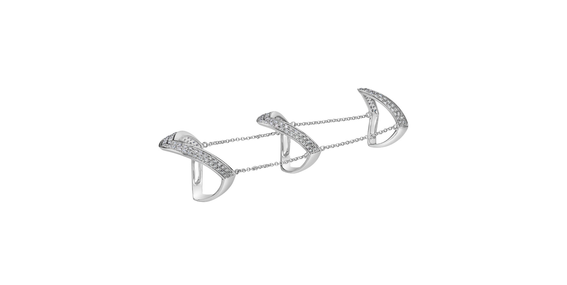 Prsten s diamanty Goddess Achelois