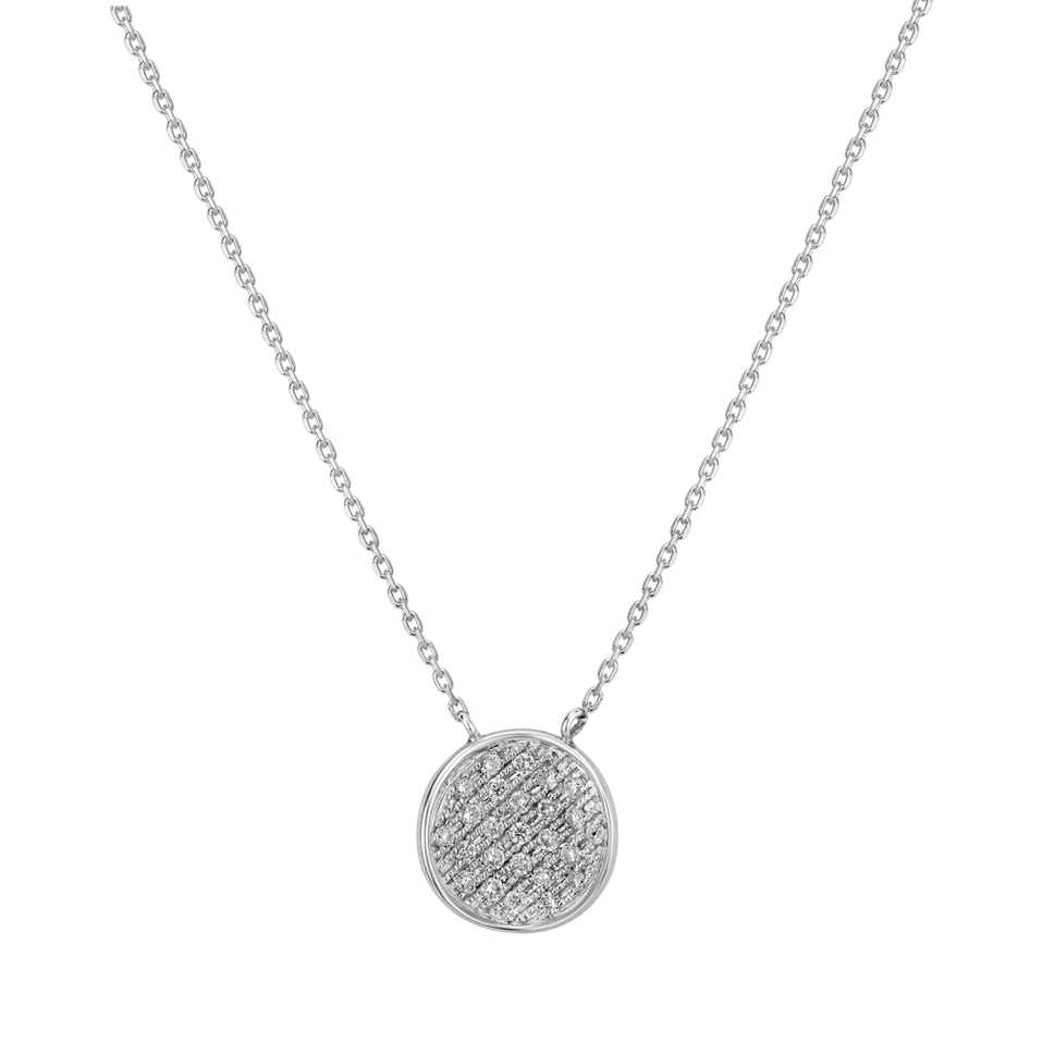 Náhrdelník s diamanty Moon Message
