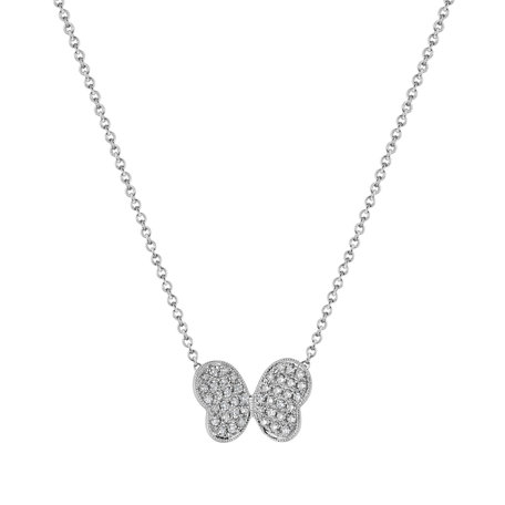 Náhrdelník s diamanty Wings of Luxury