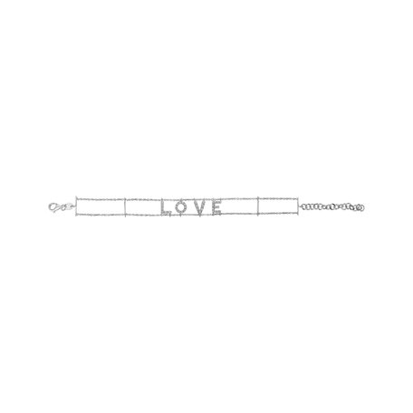 Náramek s diamanty Symbolic Love