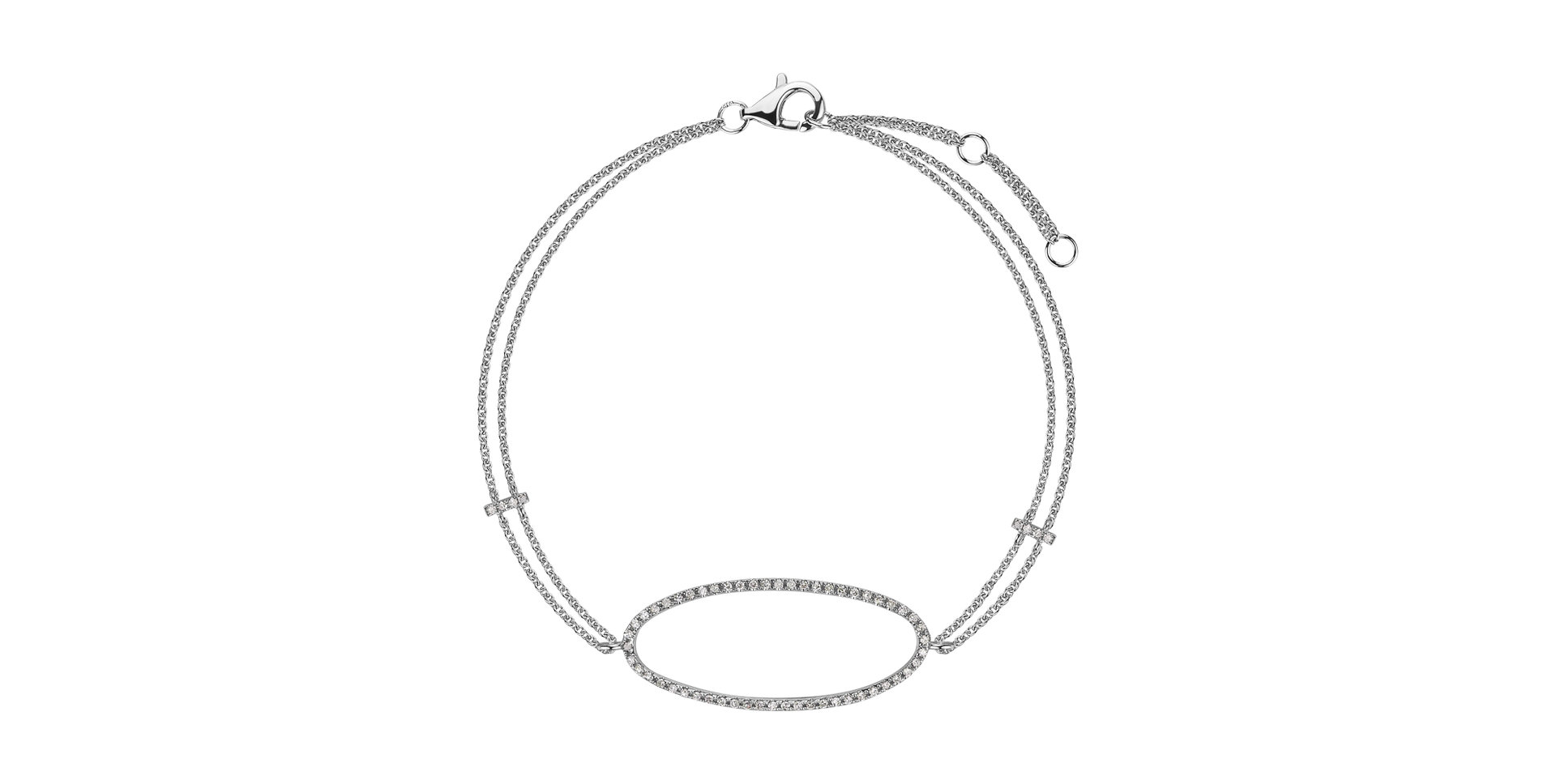 Náramek s diamanty Prudence