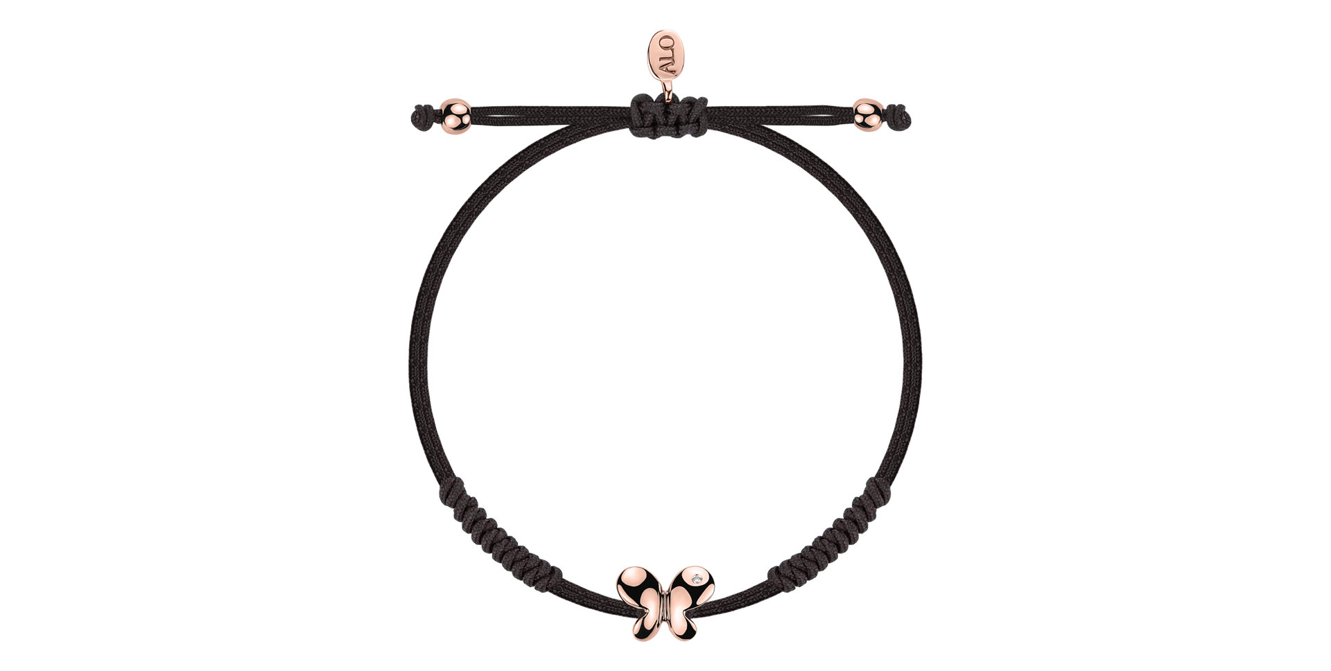 Náramek s diamantem Royal Papillon