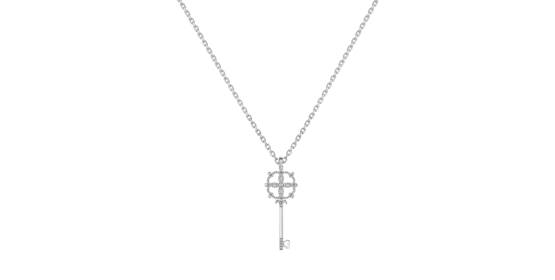 Přívěs s diamanty Cross Key
