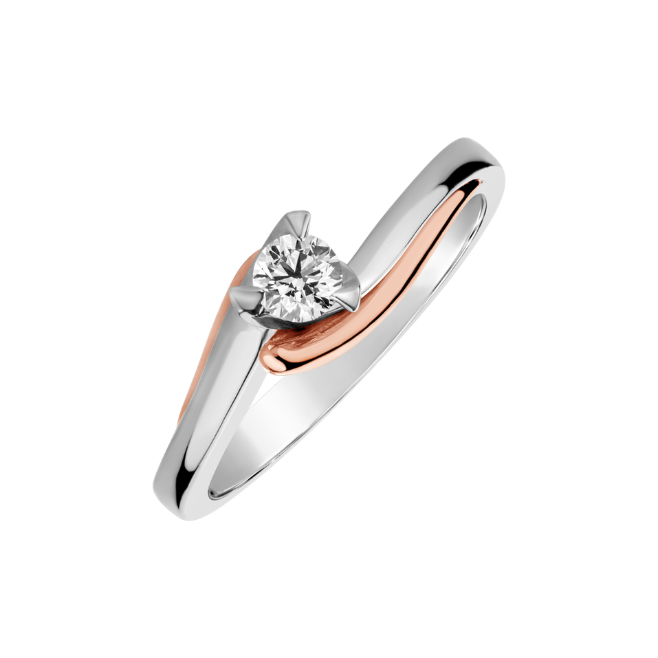 Prsten s diamantem Arable