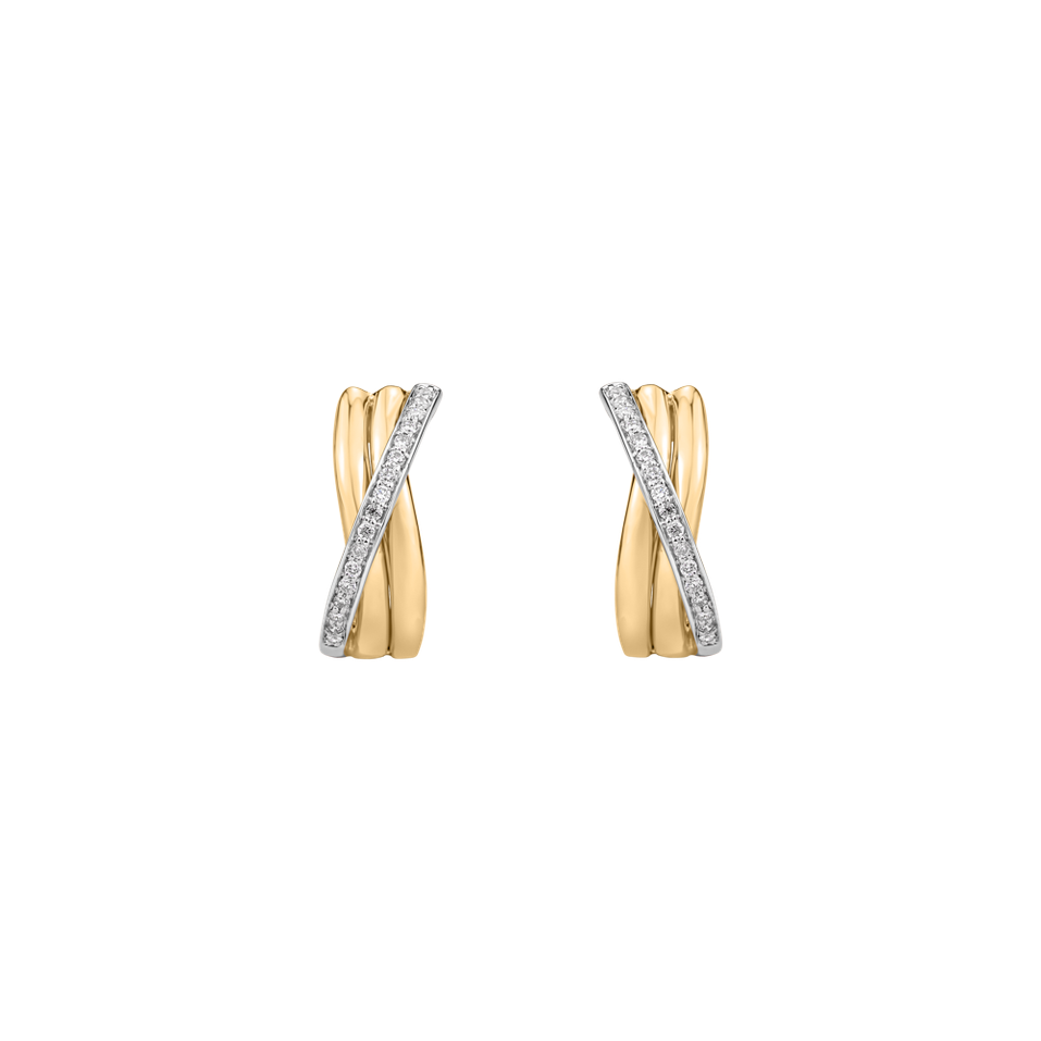 Náušnice s diamanty Arachné Heaven