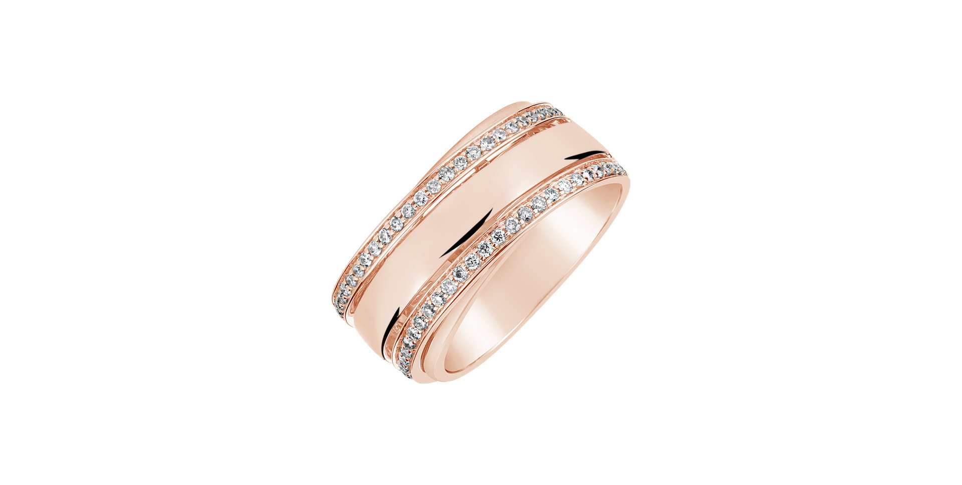 Prsten s diamanty Charming Andromeda
