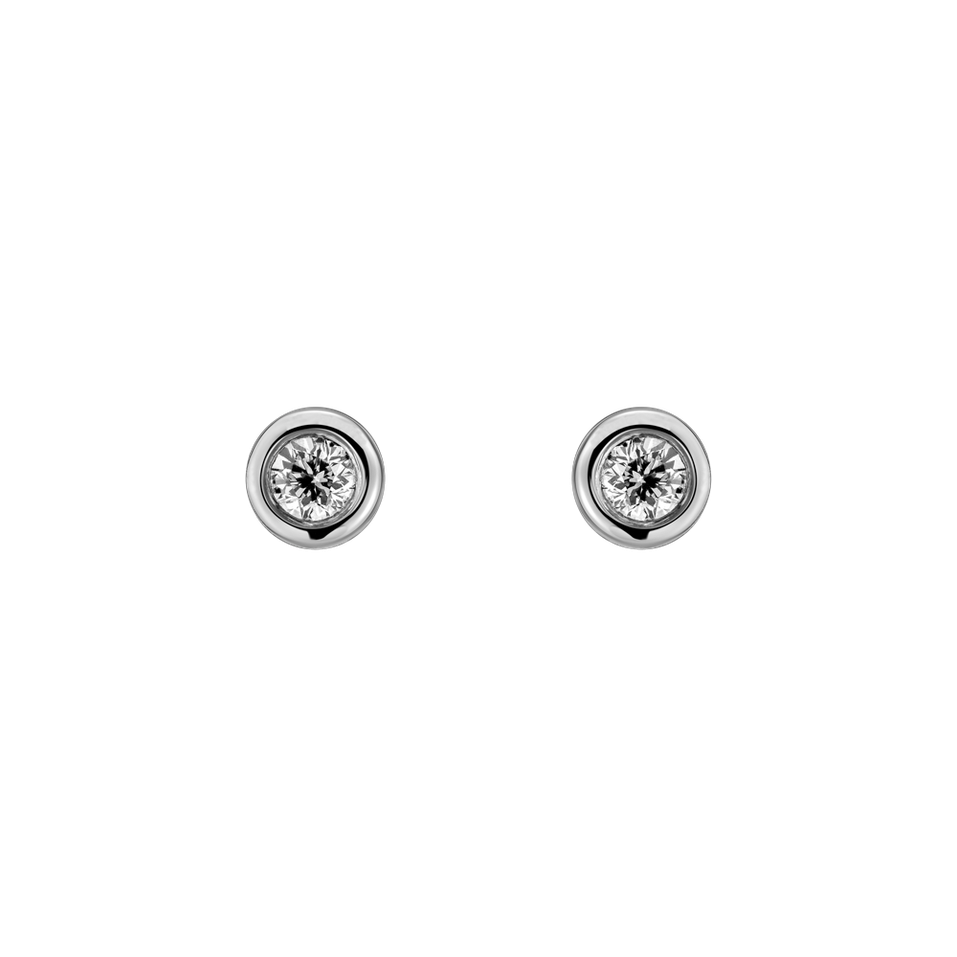 Náušnice s diamantem Lotta