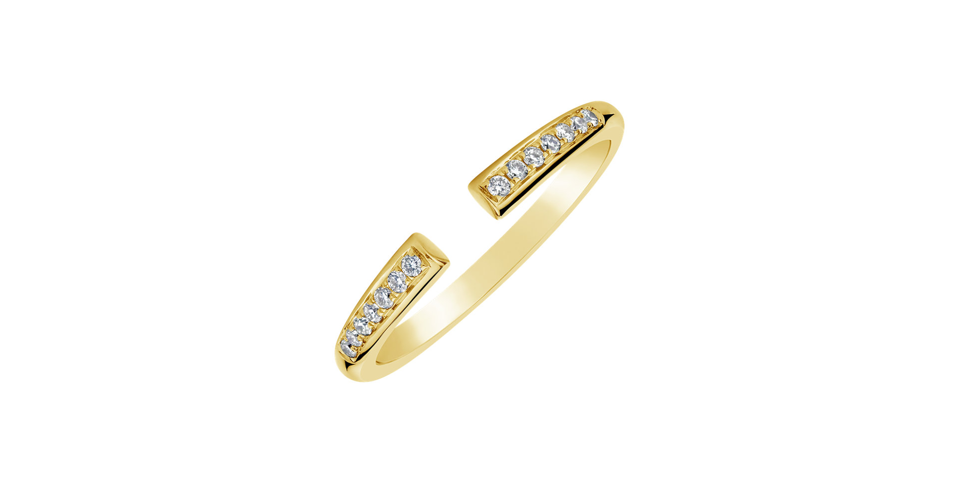 Prsten s diamanty Eleanor