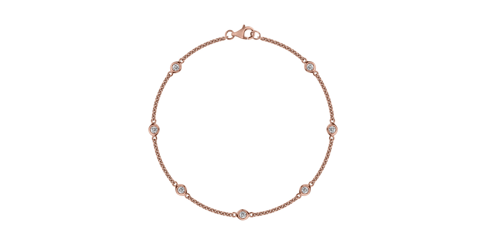 Náramek s diamanty Reflection of Rain