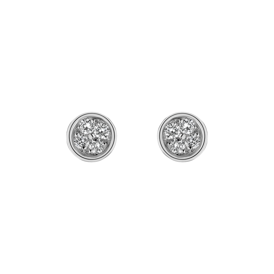 Náušnice s diamanty Novella