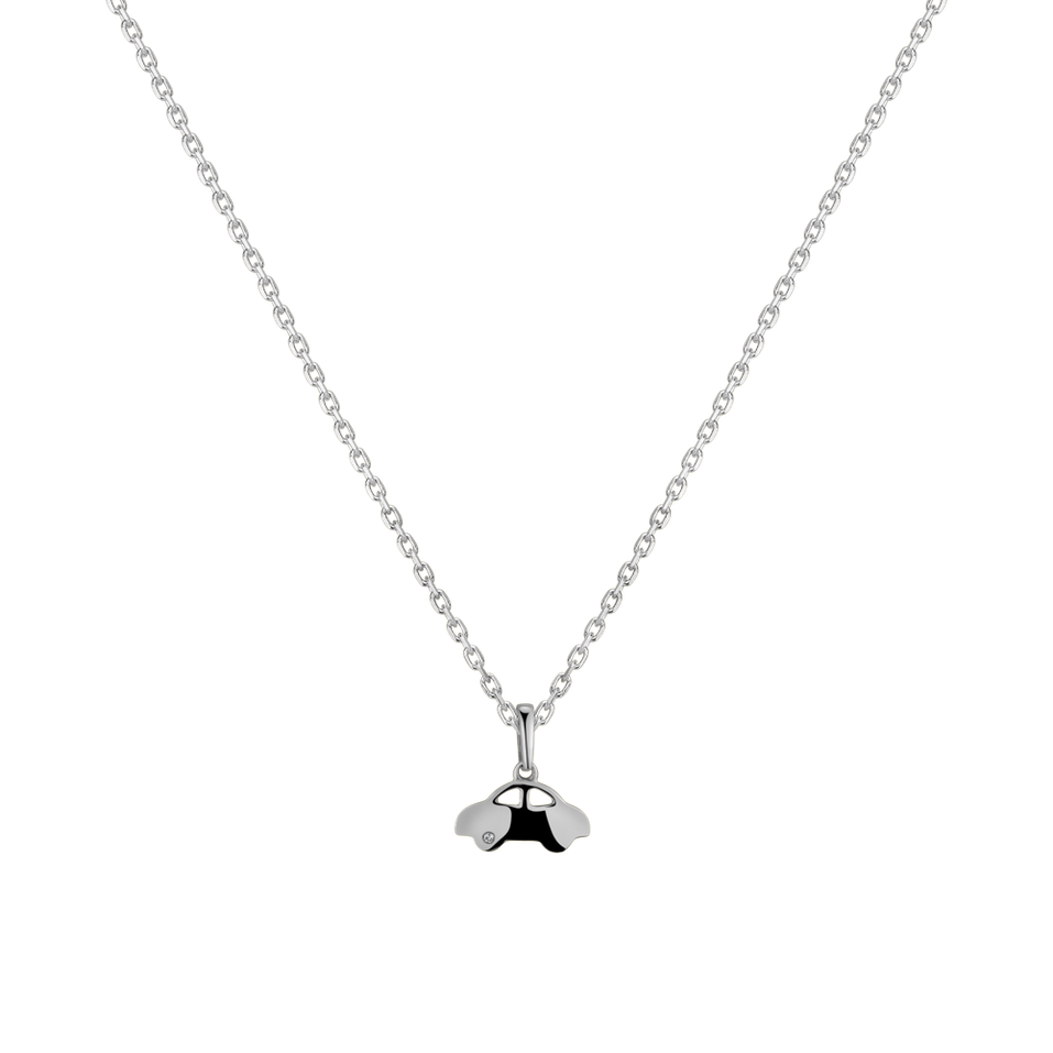 Dětský přívěs s diamantem Baby Boy Marvel