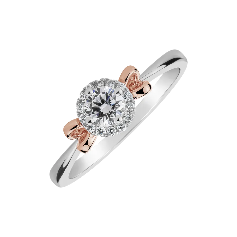 Prsten s diamanty Ribbon Of Luxury
