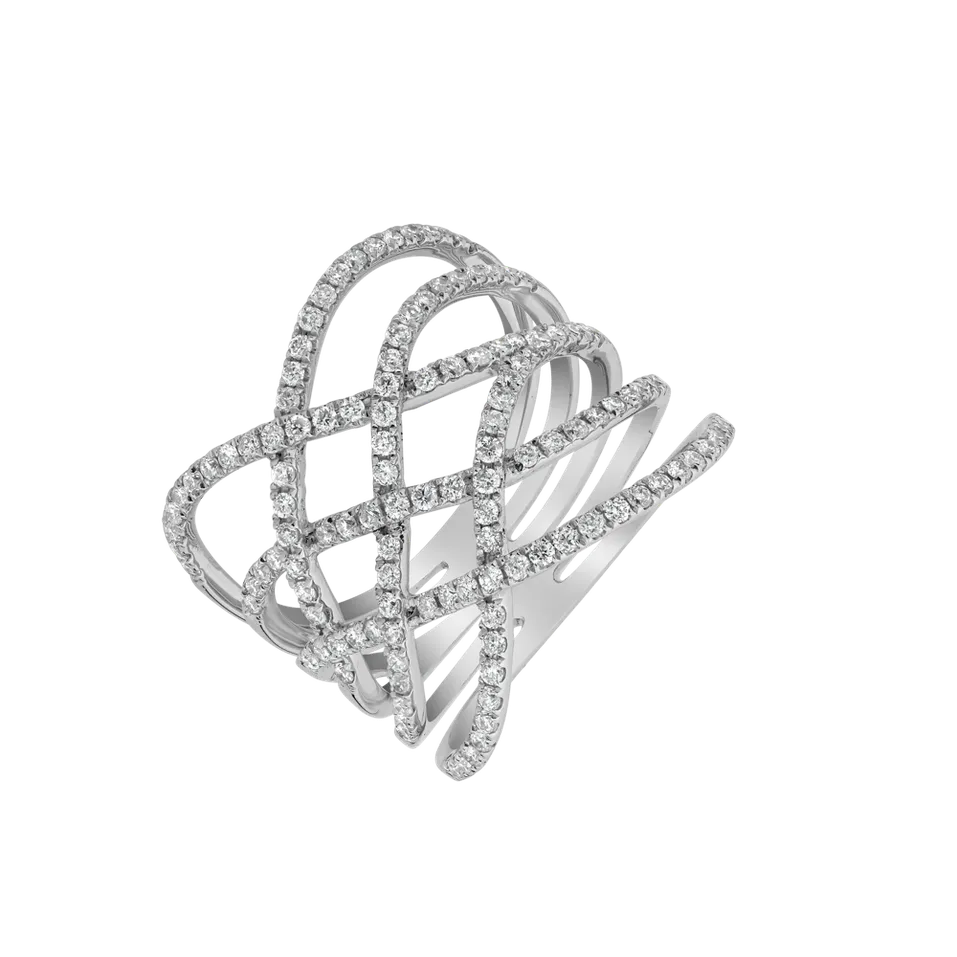 Prsten s diamanty Rolande
