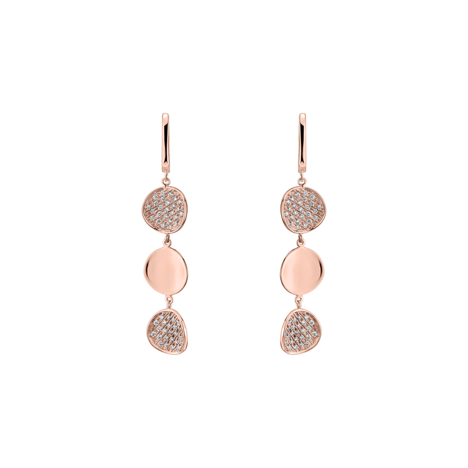 Náušnice s diamanty Powerful Magic