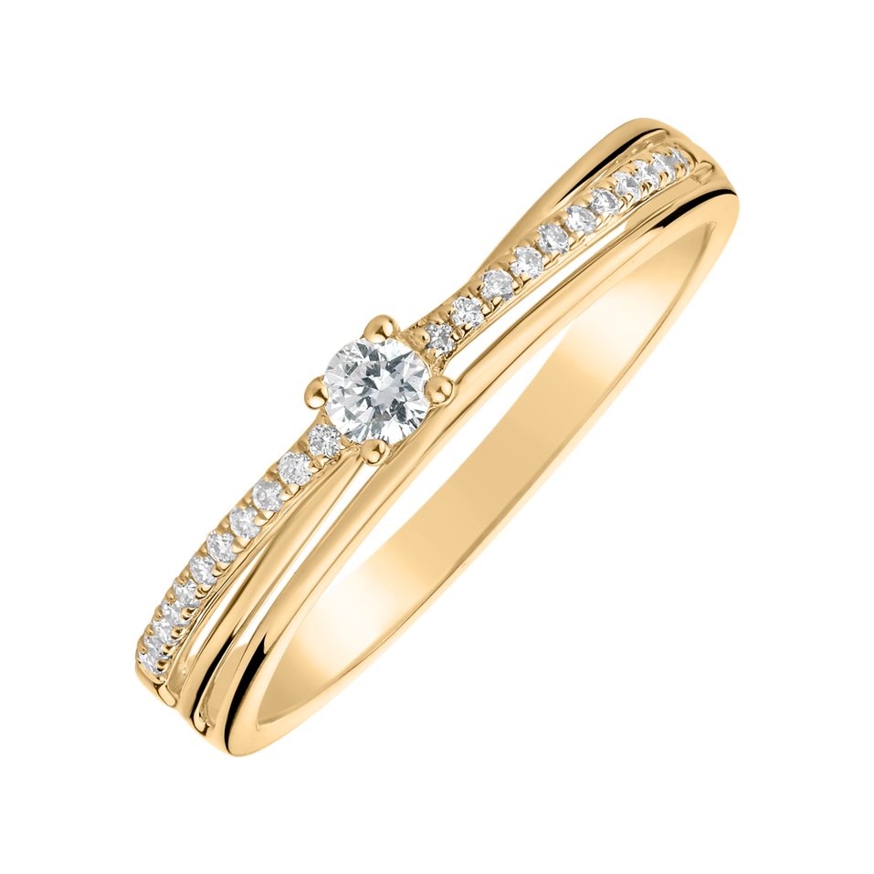 Prsten s diamanty Opium Light