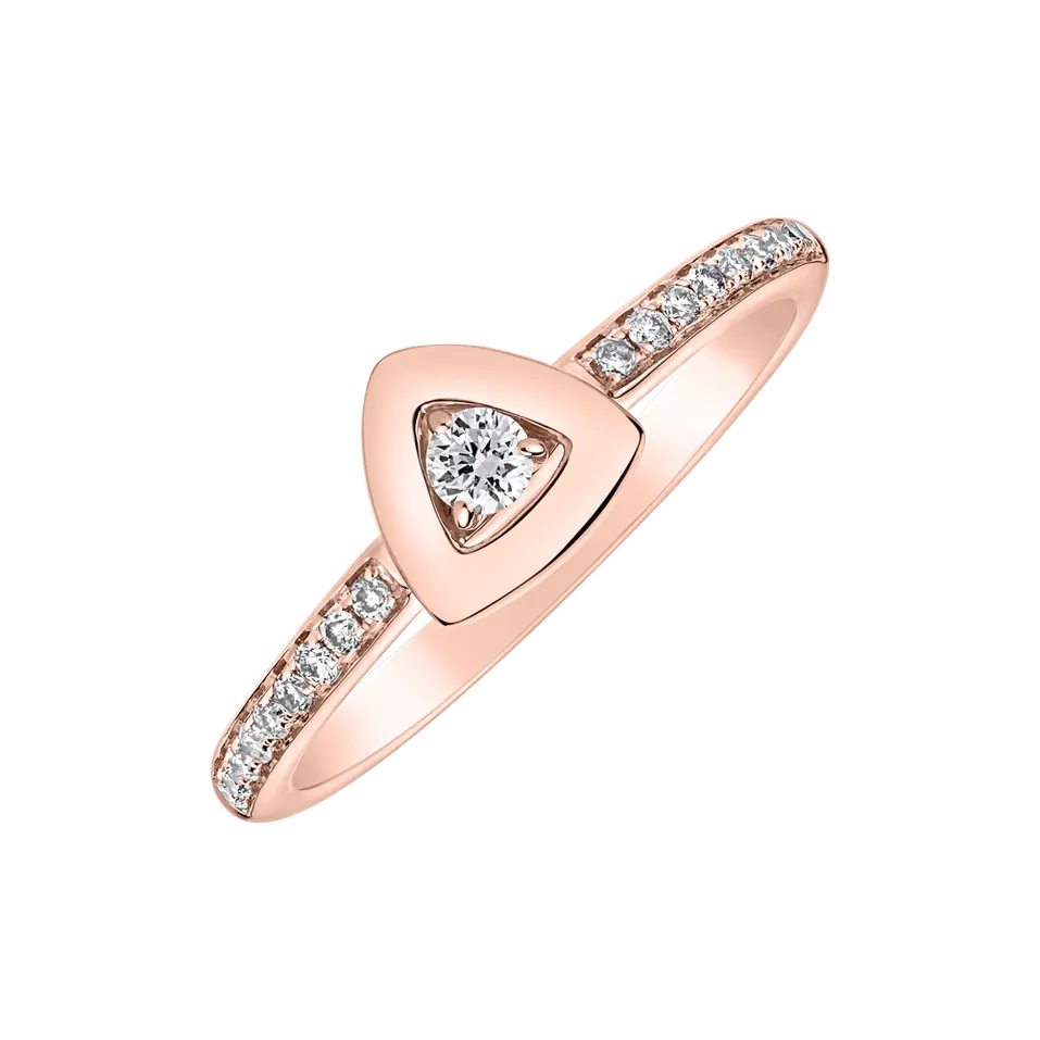 Prsten s diamanty Midnight Pleasure