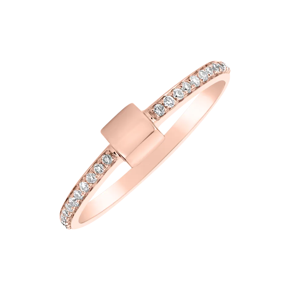 Prsten s diamanty Midnight Ray
