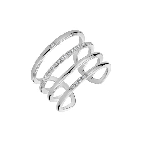 Prsten s diamanty Moonlight Infinity