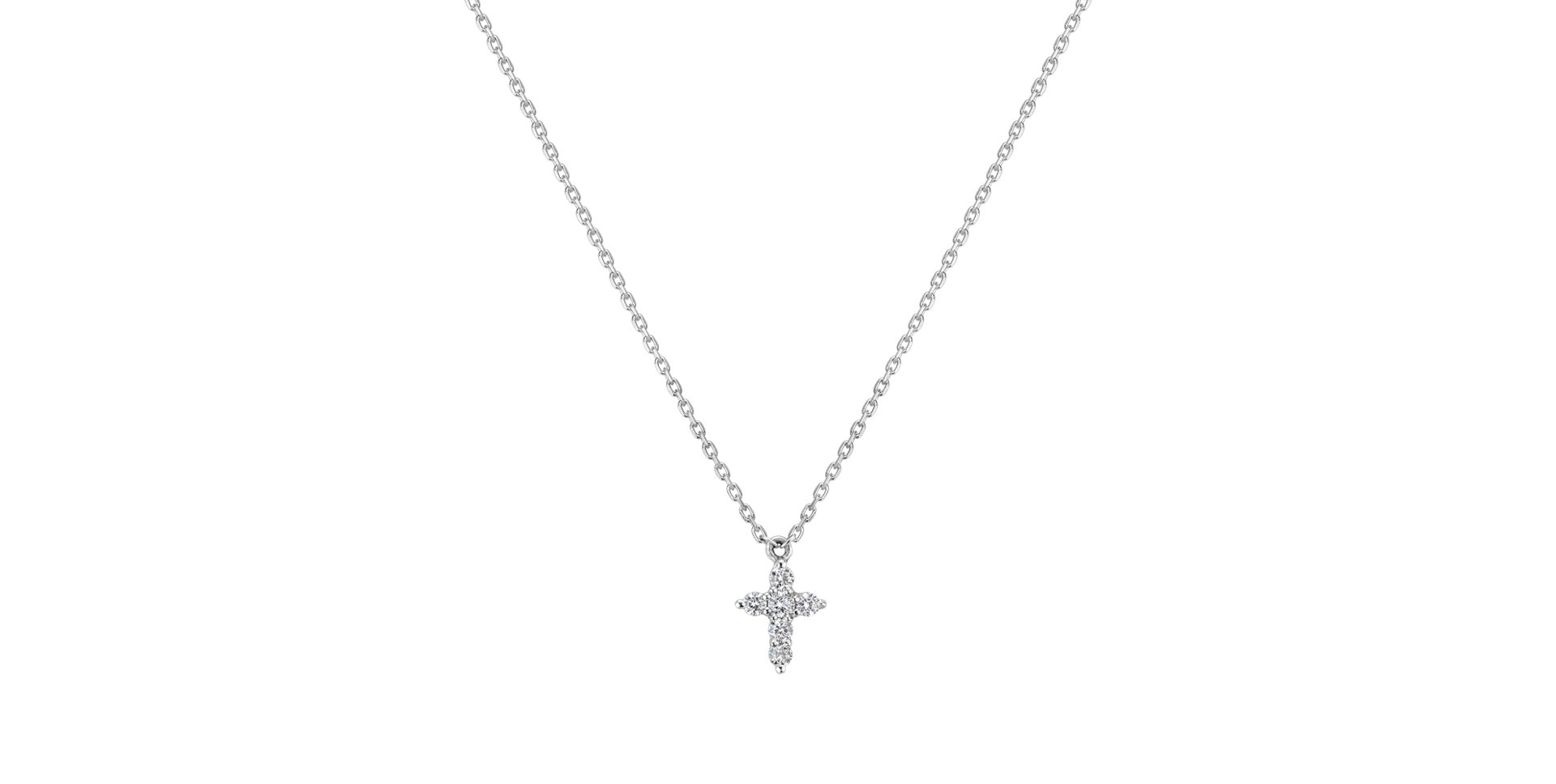 Náhrdelník s diamanty Damla