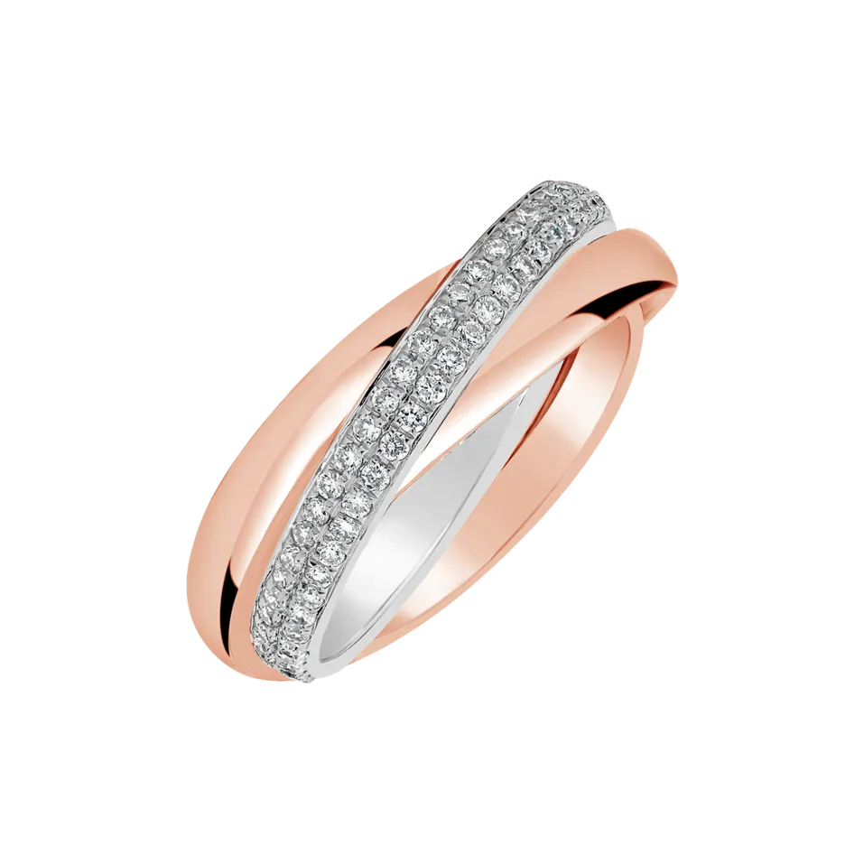 Prsten s diamanty Célestin
