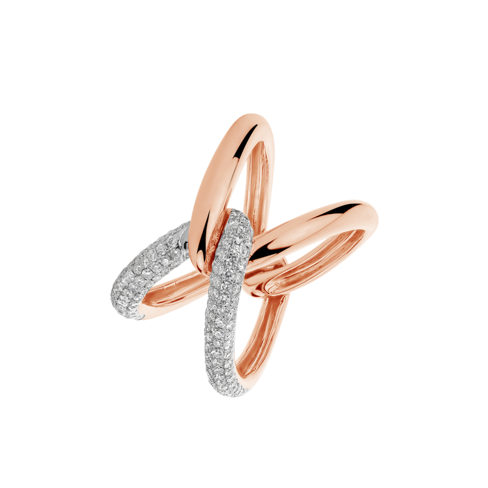 Prsten s diamanty Marcello
