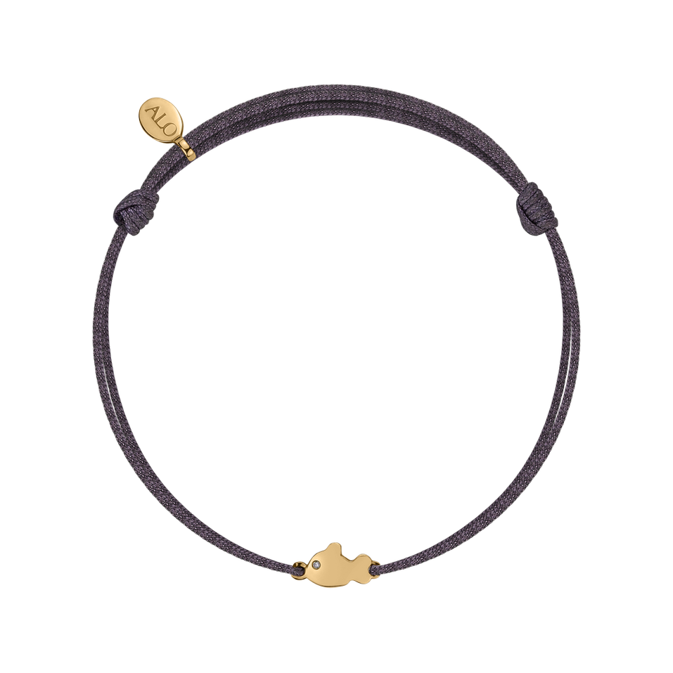 Dětský náramek s diamantem Witching Fish