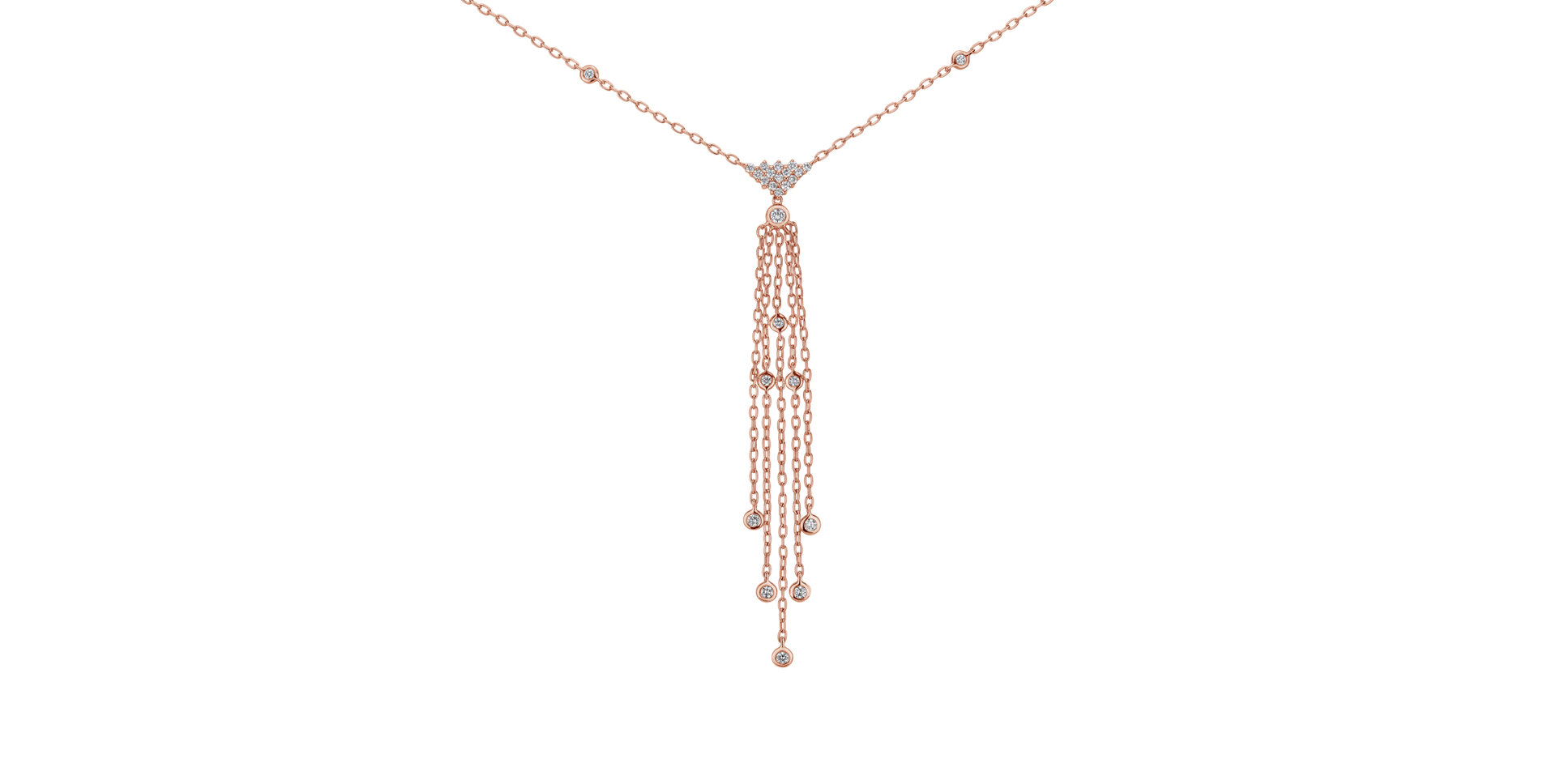 Náhrdelník s diamanty Sultan Passion