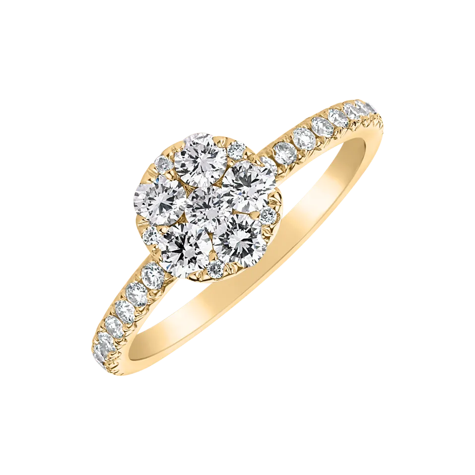 Prsten s diamanty Sunshine Opus