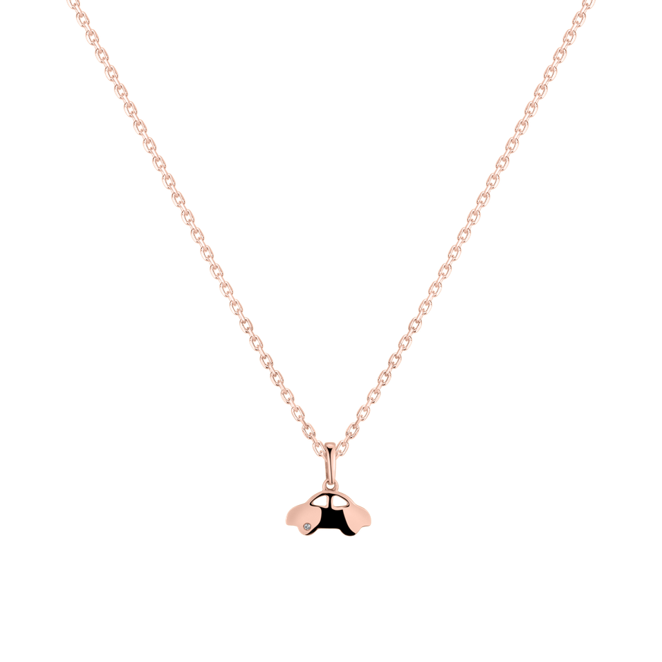 Dětský přívěs s diamantem Baby Boy Marvel