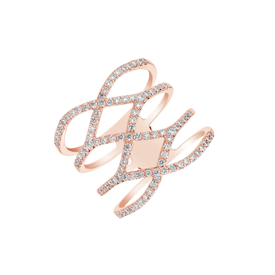 Prsten s diamanty Sunshine Highness