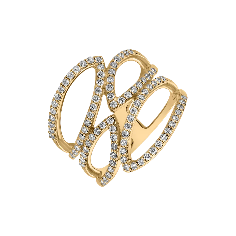 Prsten s diamanty Sun Lure