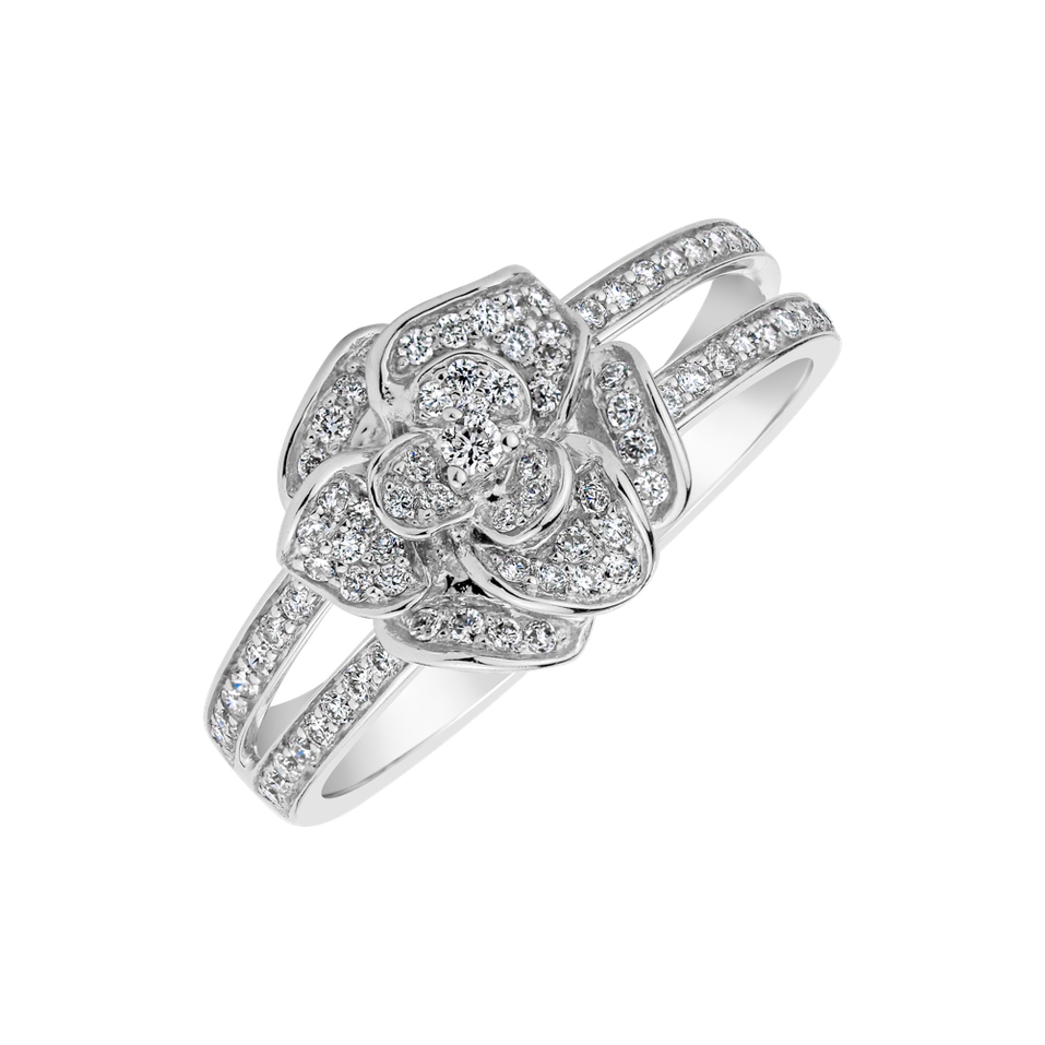 Prsten s diamanty Enchanting Rose