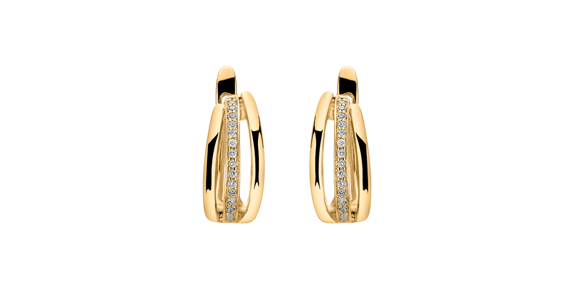 Náušnice s diamanty Vanessa