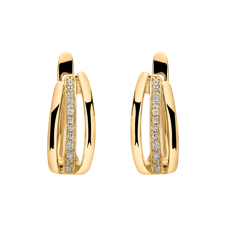 Náušnice s diamanty Vanessa