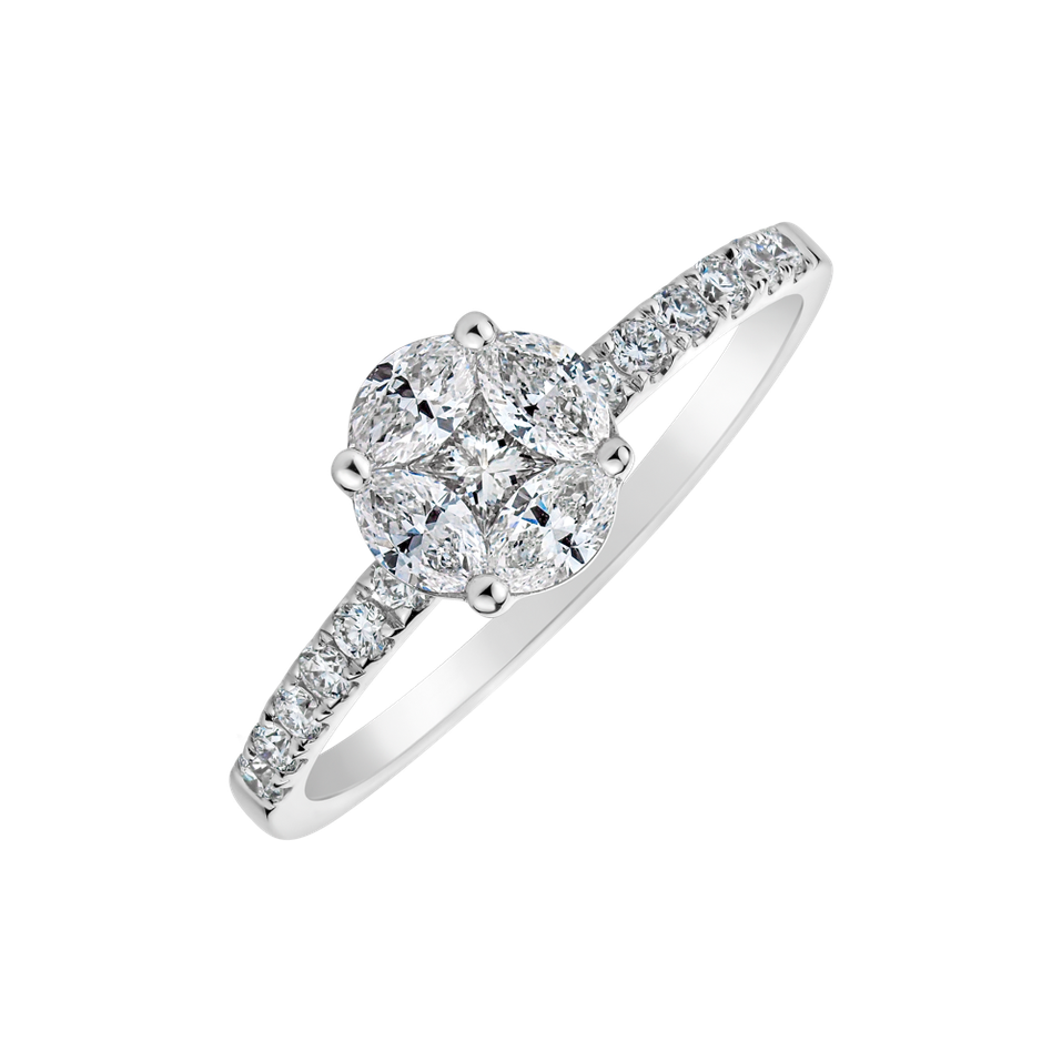 Prsten s diamanty Erostey
