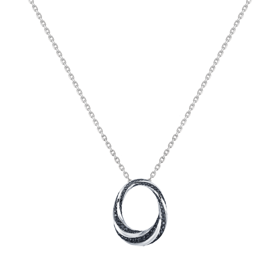 Přívěs s černými diamanty Posh Brilliance