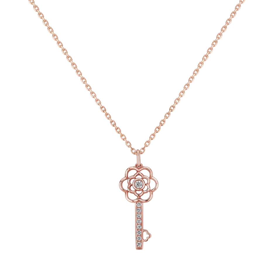 Přívěs s diamanty Garden Key