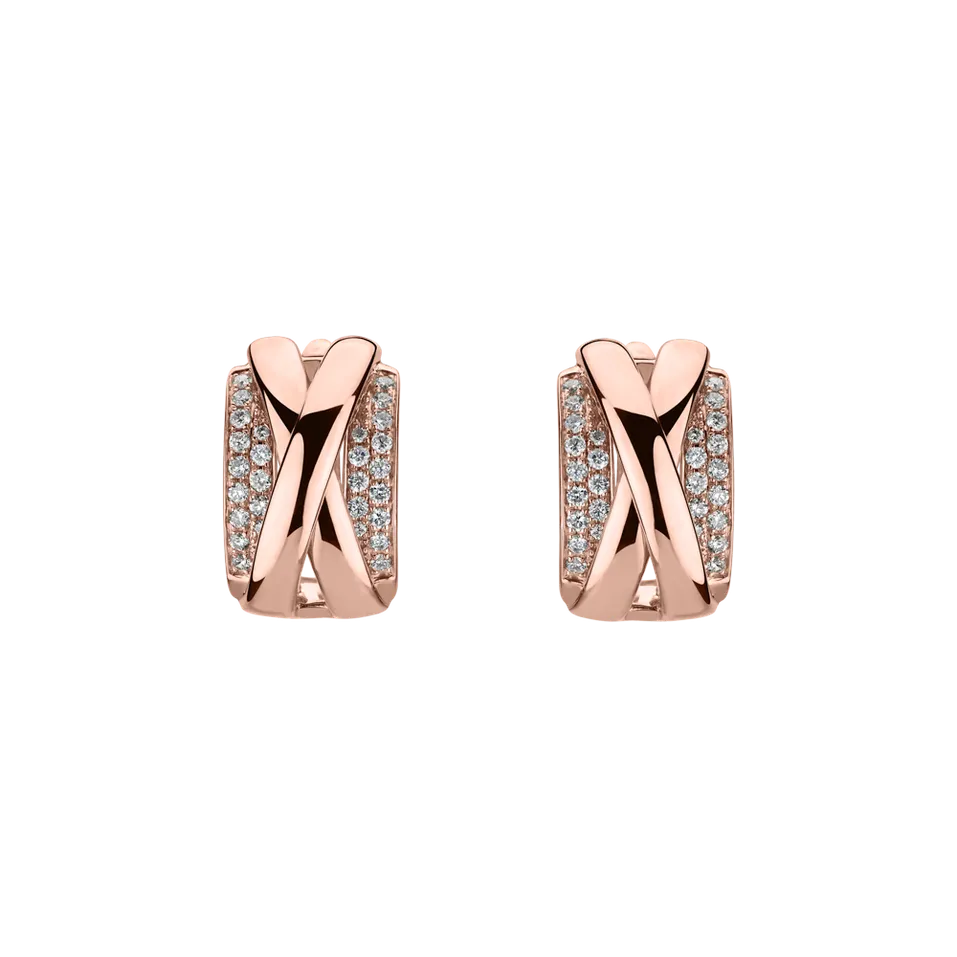 Náušnice s diamanty Galaxy Signature
