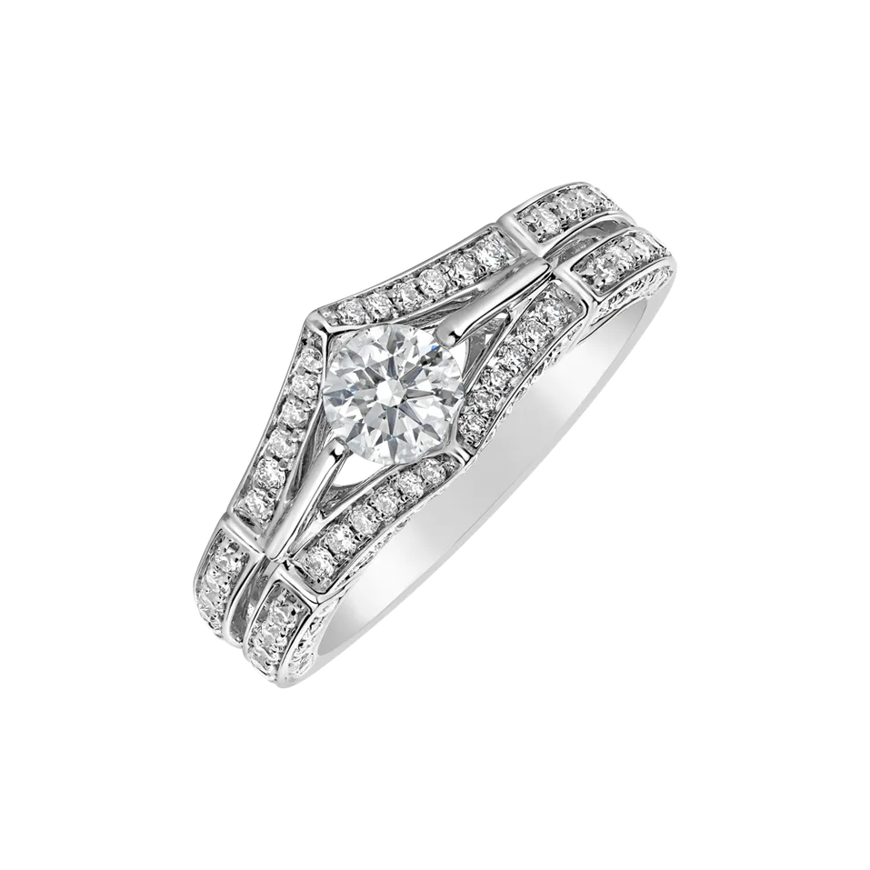 Prsten s diamanty Romelia