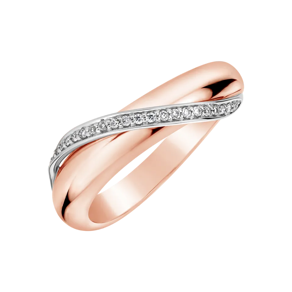 Prsten s diamanty Night Sea