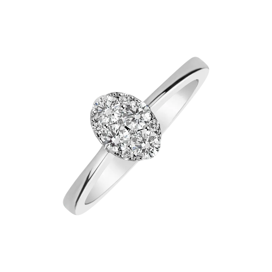 Prsten s diamanty Night Spark
