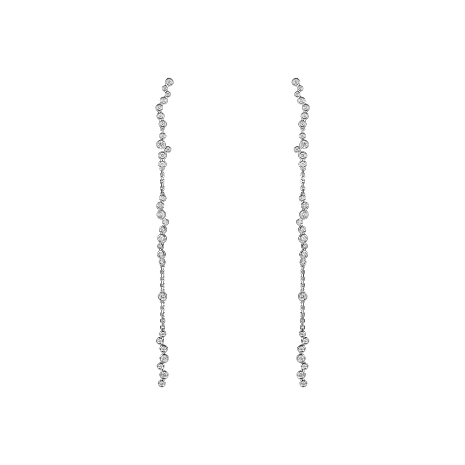 Náušnice s diamanty Subtle Delight